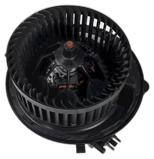 Ventilátor topení + regulátor, 5Q1 819 021 B, 5Q0 907 521 E