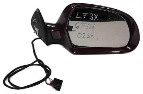 Zpětné zrcátko pravé, 6-PIN, Škoda Octavia II facelift, LF3X - X7X7 - 9893