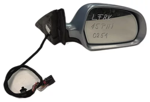 Zpětné zrcátko pravé, 15-PIN, Škoda Superb II, LF8K - 3U3U - 9452