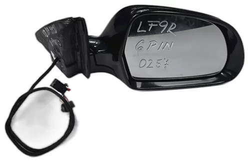 Zpětné zrcátko pravé, 6-PIN, Škoda Superb II, LF9R - 1Z1Z - 9910
