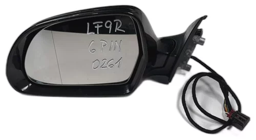 Zpětné zrcátko levé, 6-PIN, Škoda Superb II, LF9R - 1Z1Z - 9910