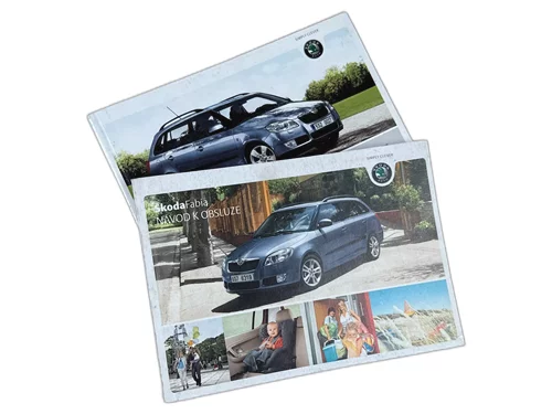 Návod k obsluze, Škoda Fabia II před faceliftem