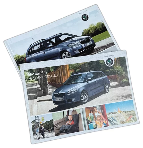 Návod k obsluze, Škoda Fabia II před faceliftem