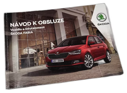 Návod k obsluze, Škoda Fabia III facelift