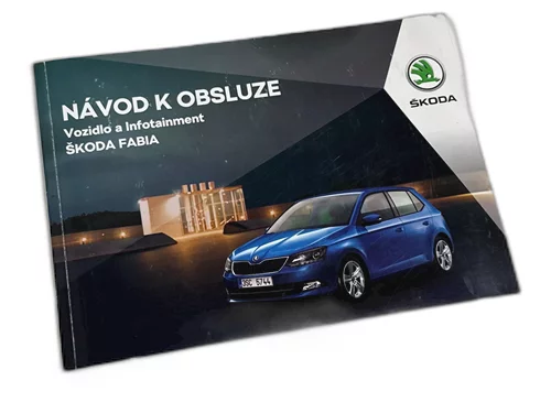 Návod k obsluze, Škoda Fabia III před faceliftem