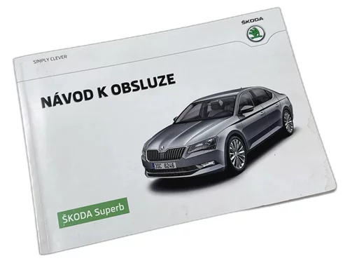 Návod k obsluze, Škoda Superb III před faceliftem, 3V0 012 715 AE, 3V0 012 715 AC