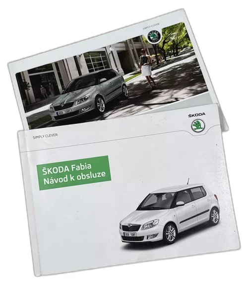Návod k obsluze, Škoda Fabia II facelift