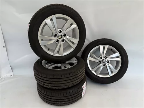 Alu kola Škoda CYGNUS + Letní pneumatiky Hankook 185/60 R15, LA91
