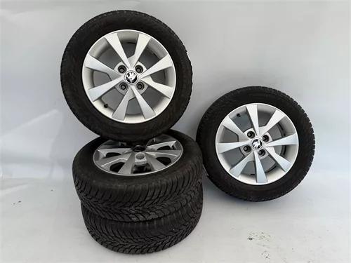 Alu kola Škoda APUS + Zimní pneumatiky Nokian 165/65 R14, ZA62
