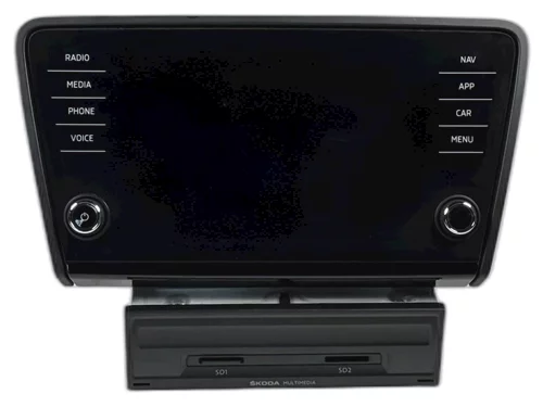 Rádio Amundsen, 5Q0 035 864 C, 5E0 919 605 M, Škoda Octavia III, kosmetická vada
