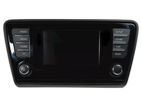 LCD displej Bolero, 5E0 919 605, Škoda Octavia III