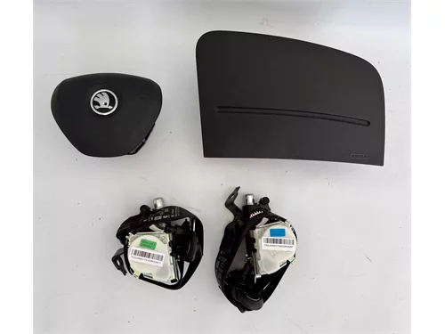 Airbagová sada, Škoda Fabia II / Roomster facelift, 04