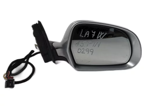 Zpětné zrcátko pravé, 15-PIN, Škoda Superb II, LA7W - 8E8E - 9156