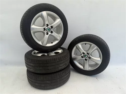 Alu kola Škoda Antares + Letní pneumatiky Fulda 195/55 R15, LA95