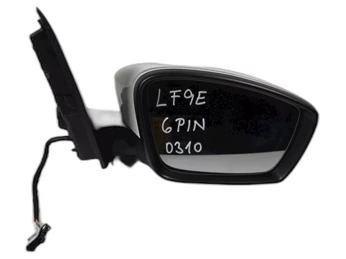 Zpětné zrcátko pravé, 6-PIN, Škoda Fabia III, LF9E - 9P9P - 1026